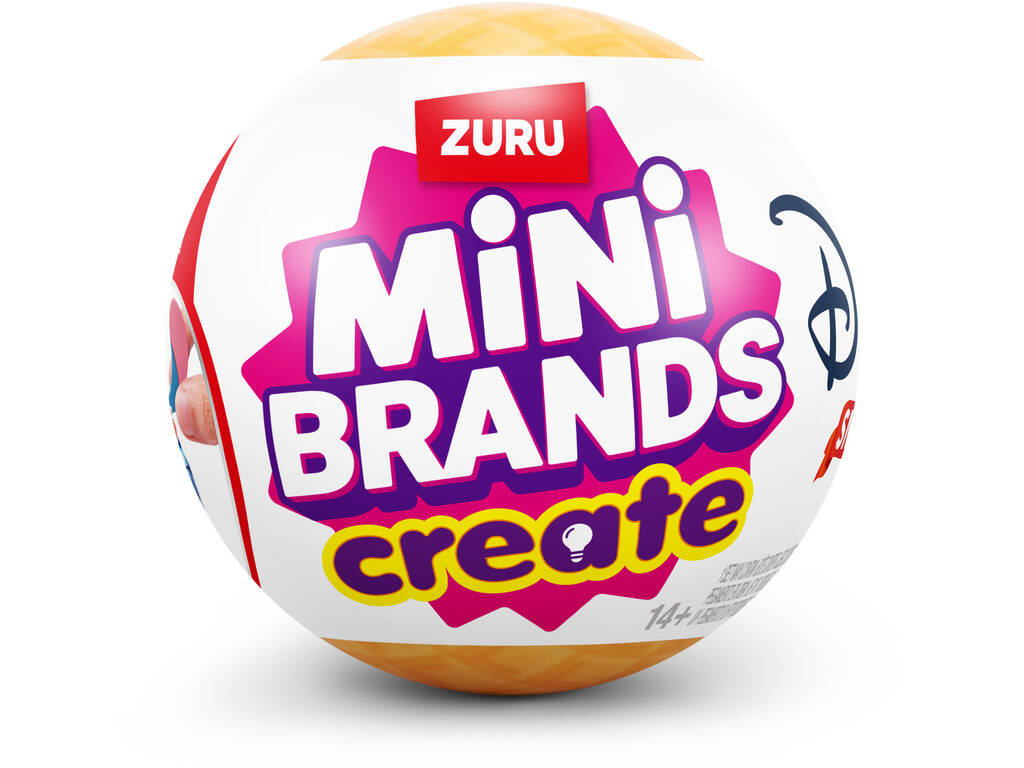 Zuru Mini Brands Create Bola Sorpresa Disney Snacks