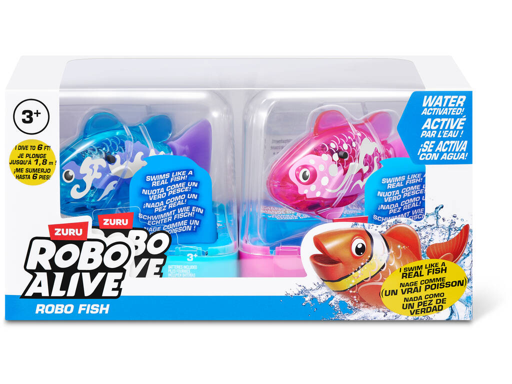 Zuru Robo Alive Pack 2 Robo Fish