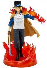 imagen One Piece The Shukko Special Edition Figura Logia Sabo de 18 cm