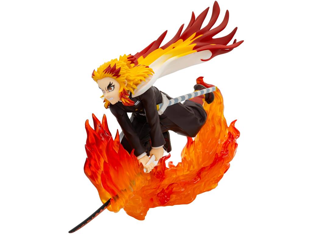 Demon Slayer Kimetsu No Yaiba Vibration Stars Plus Figurine Kyojuro Rengoku de 16 cm