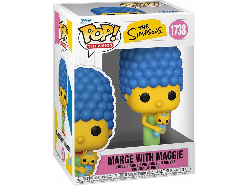 Funko Pop Television The Simpsons Figura Marge con Maggie