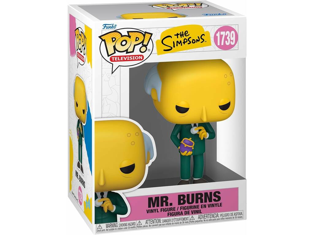 Funko Pop Television The Simpsons Figura Mr. Burns