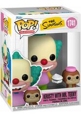 imagen Funko Pop Television The Simpsons Figura Krusty con Mr. Teeny