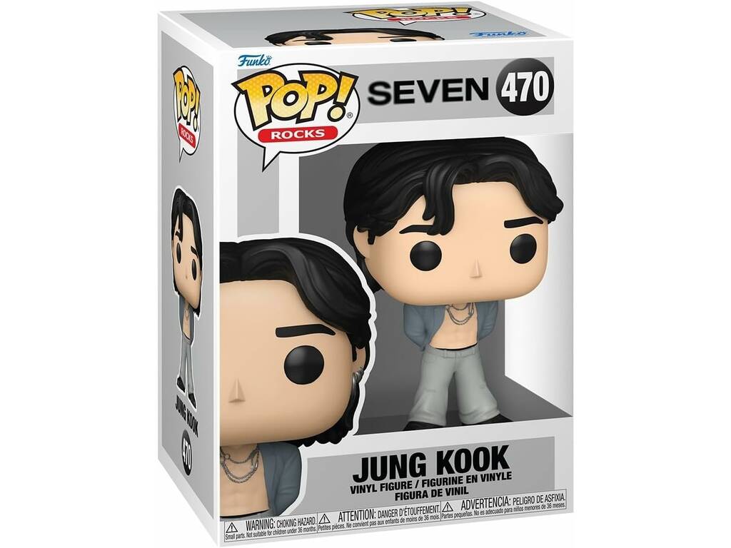 Funko Pop Rocks BTS Seven Figura Jung Kook