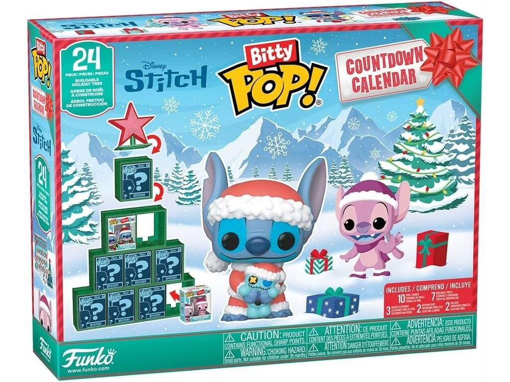 Funko Bitty Pop Calendrier de l'Avent Disney Stitch