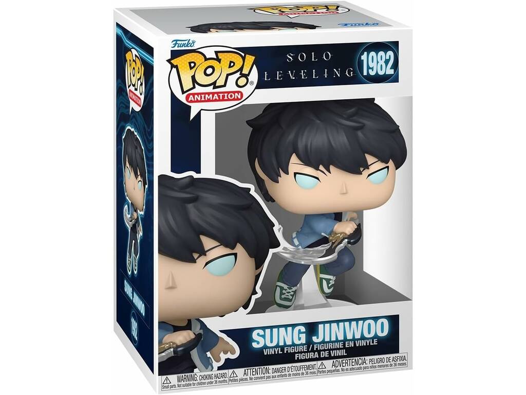 Funko Pop Animation Solo Leveling Figura Sung Jinwoo