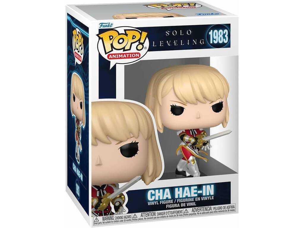 Funko Pop Animation Solo Leveling Figura Cha Hae-In