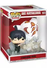 Funko Pop Moment Chainsaw Man Figurine Aki Hayakawa