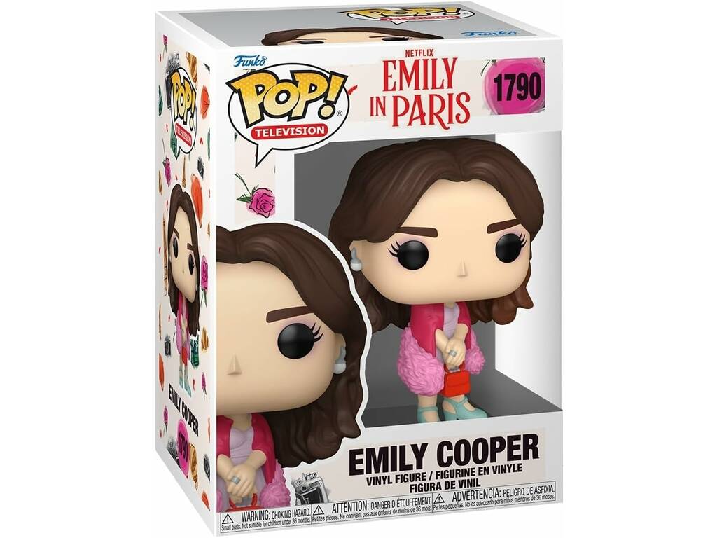 Funko Pop Télévision Emily à Paris Figurine Emily Cooper