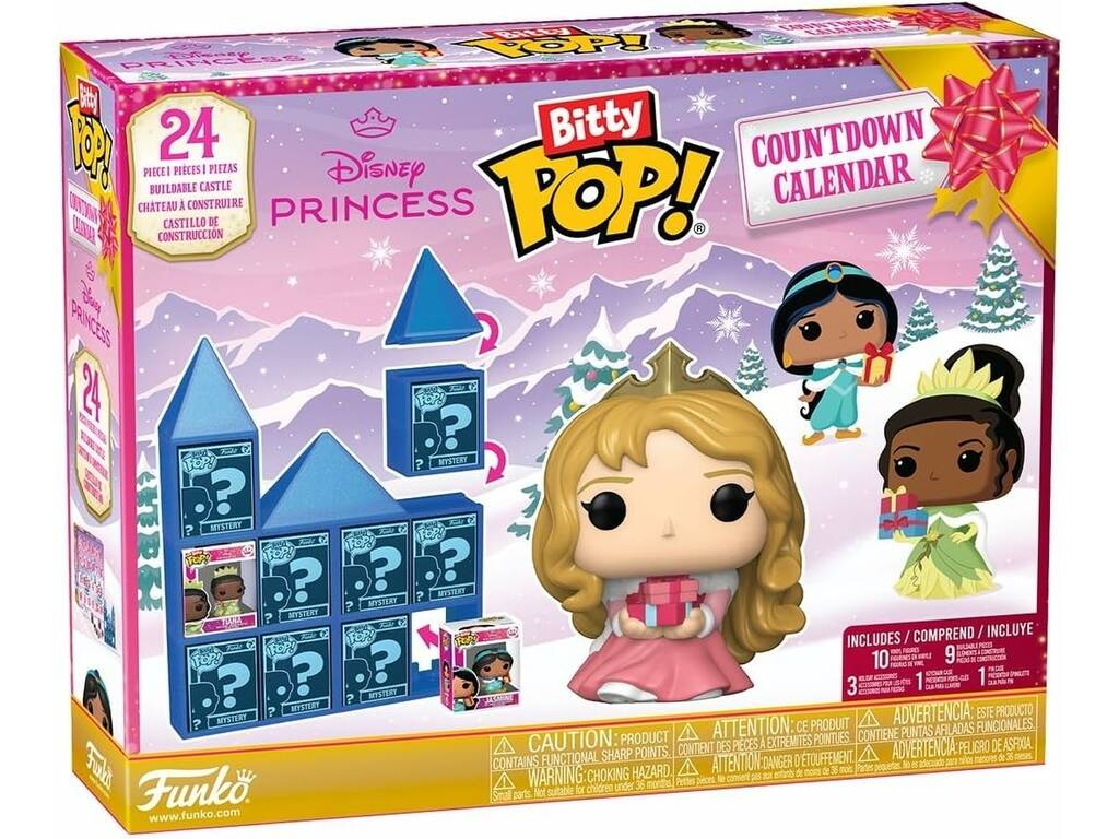 Funko Bitty Pop Calendrier de l'Avent Princesses Disney