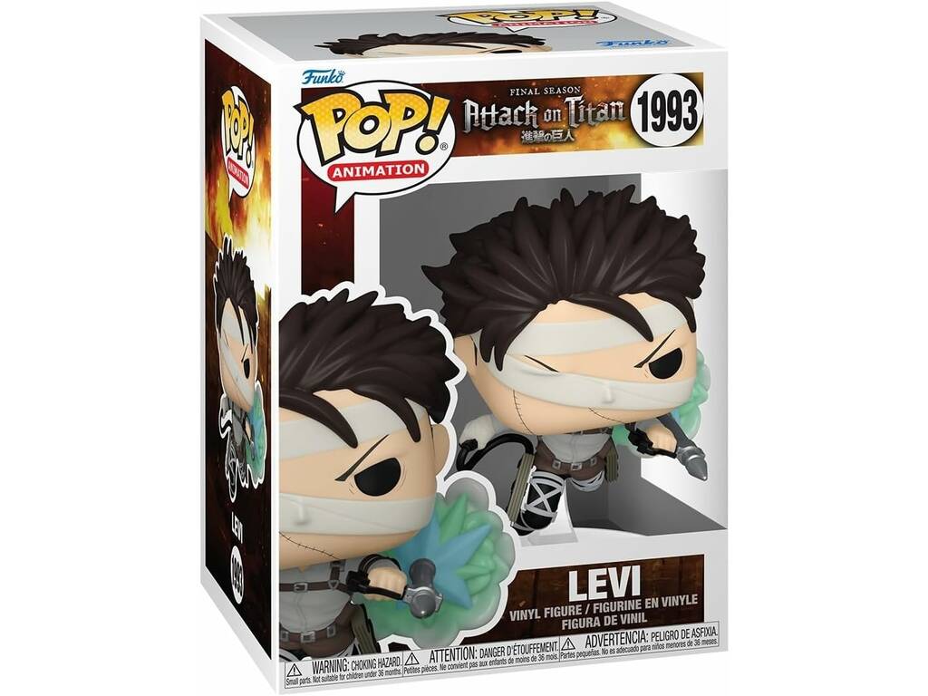 Funko Pop Animation Attack On Titan Figurine Levi
