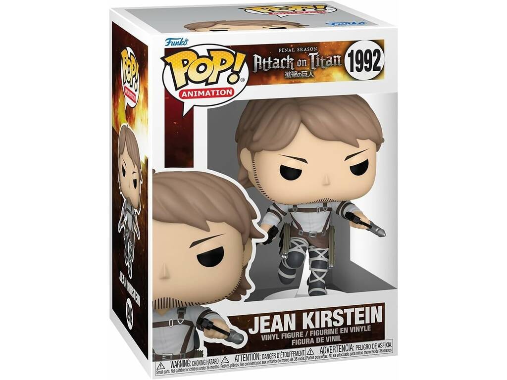 Funko Pop Animation Attack On Titan Figurine Jean Kirstein