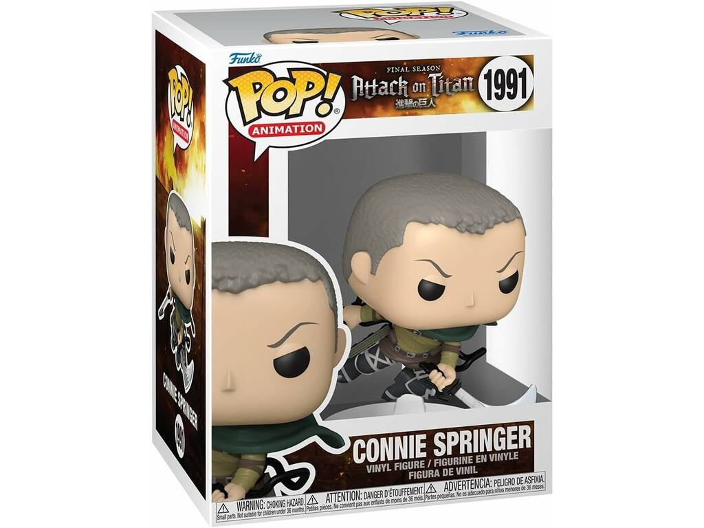 Funko Pop Animation Attack On Titan Figurine Connie Springer