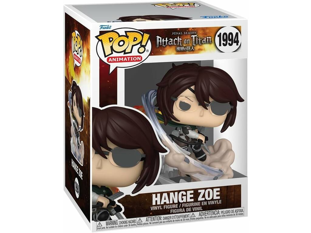 Funko Pop Premium Animation Attack on Titan Hange Zoe
