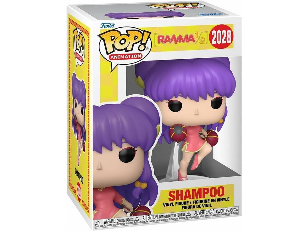 Funko Pop Animation Ranma 1/2 Figurine Shampoo