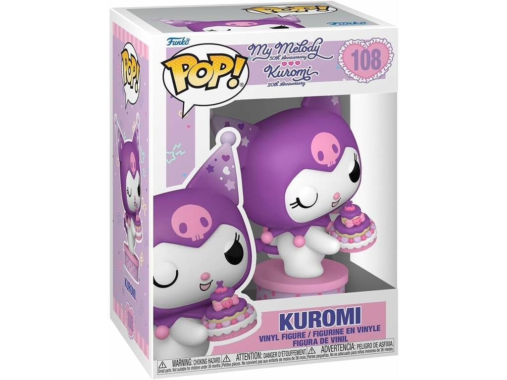 Funko Pop Kuromi 20th Anniversary Figura Kuromi