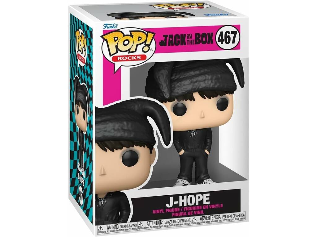 Funko Pop Rocks BTS Jack In The Box Figura J-Hope