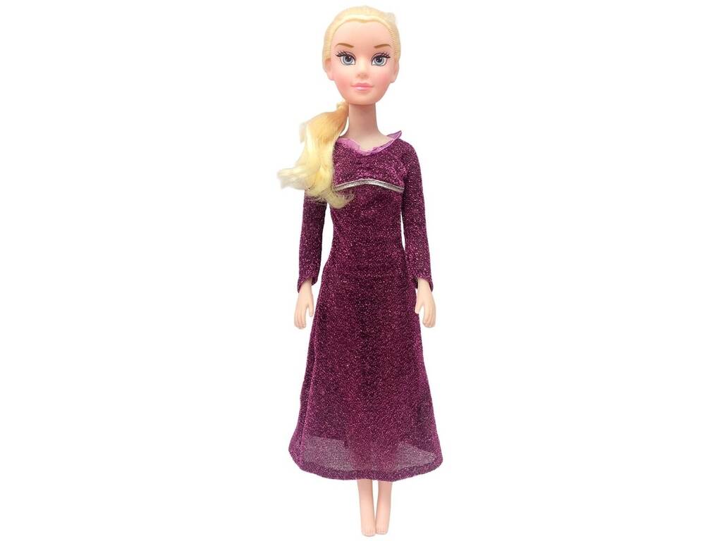 Poupée Princesses des Glaces Robe Grenat 42 cm avec accessoires