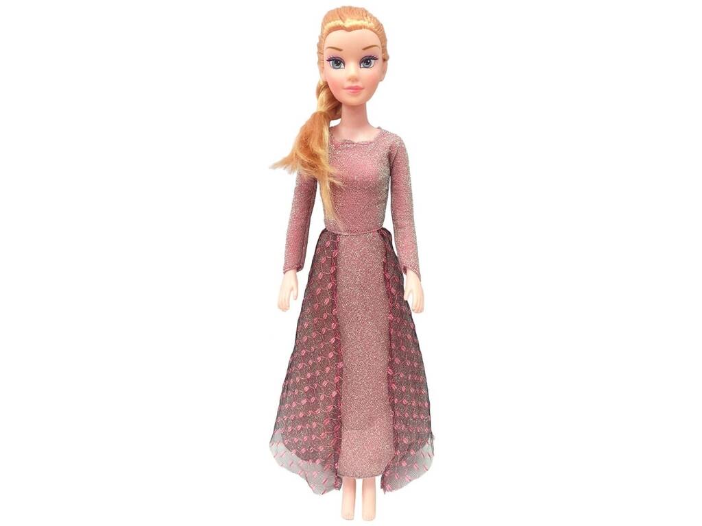 Poupée Princesses des Glaces Robe rose de 42 cm avec accessoires