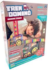 Tren Domin con 100 Fichas, Luz y Sonidos