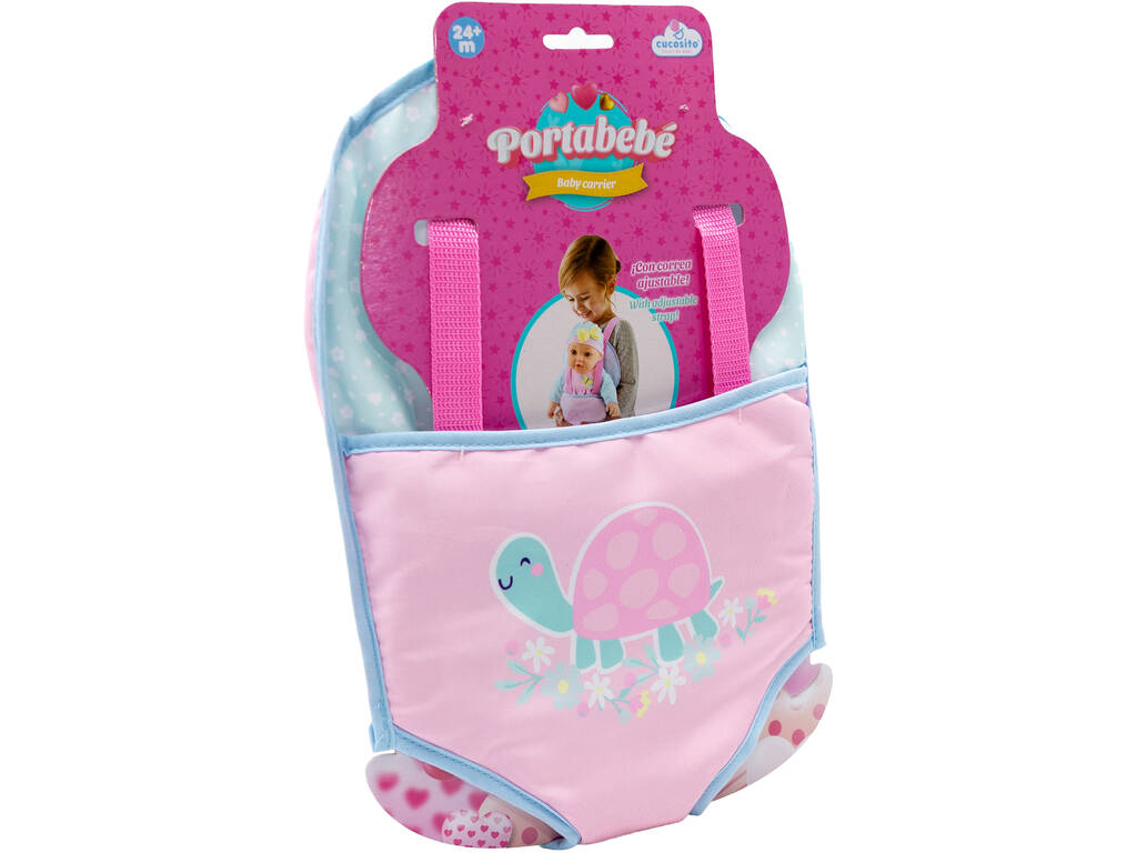 Porta-Bebé para Boneca Bebé Tartaruga