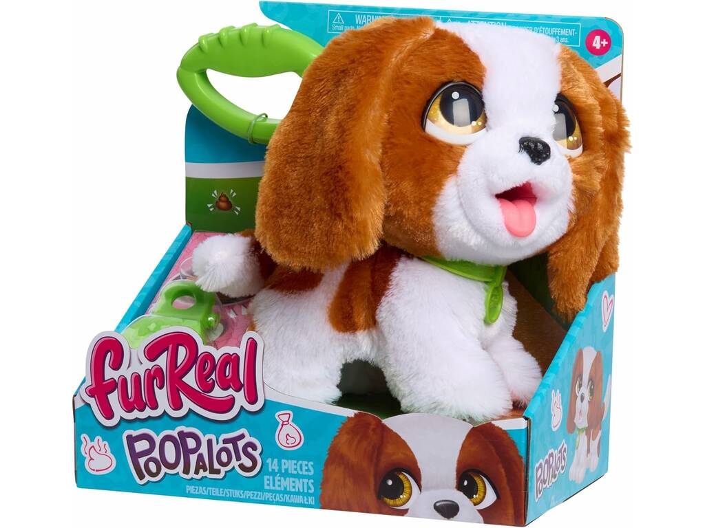 FurReal Mascotte de promenade Chien Poopalots avec accessoires