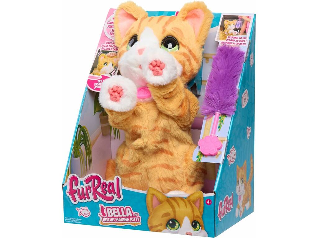 FurReal Mascotte interactive Bella The Kneading Kitty