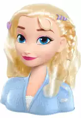 Disney Frozen Busto para Pentear de Elsa com Acessórios
