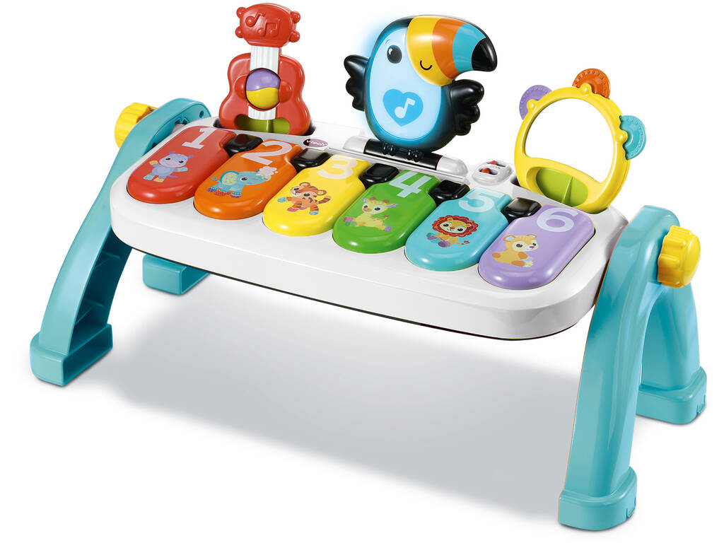 Vtech Baby Piano Multicolore Bande Musicale