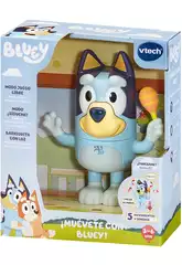 Bluey Figura Mexe-te com Bluey! com Luz e Sons