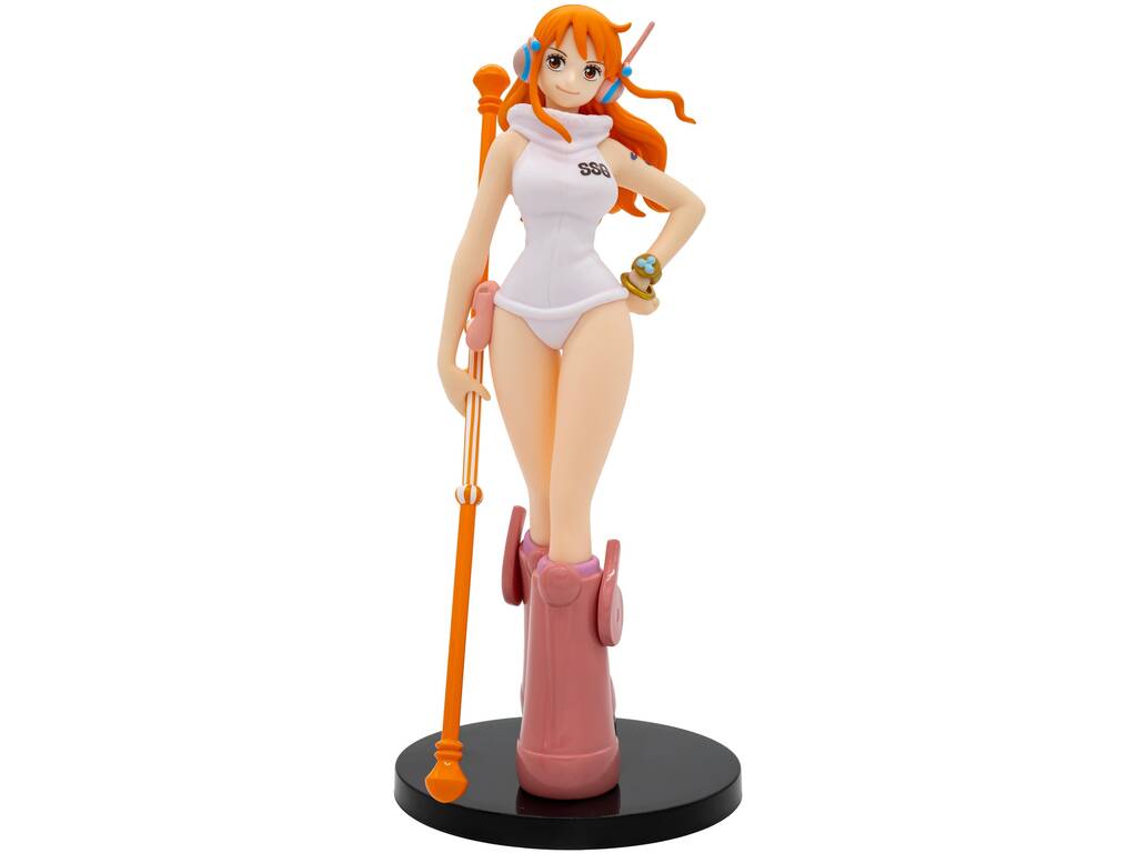 One Piece The Shukko Figura Nami Ver Egghead de 16 cm