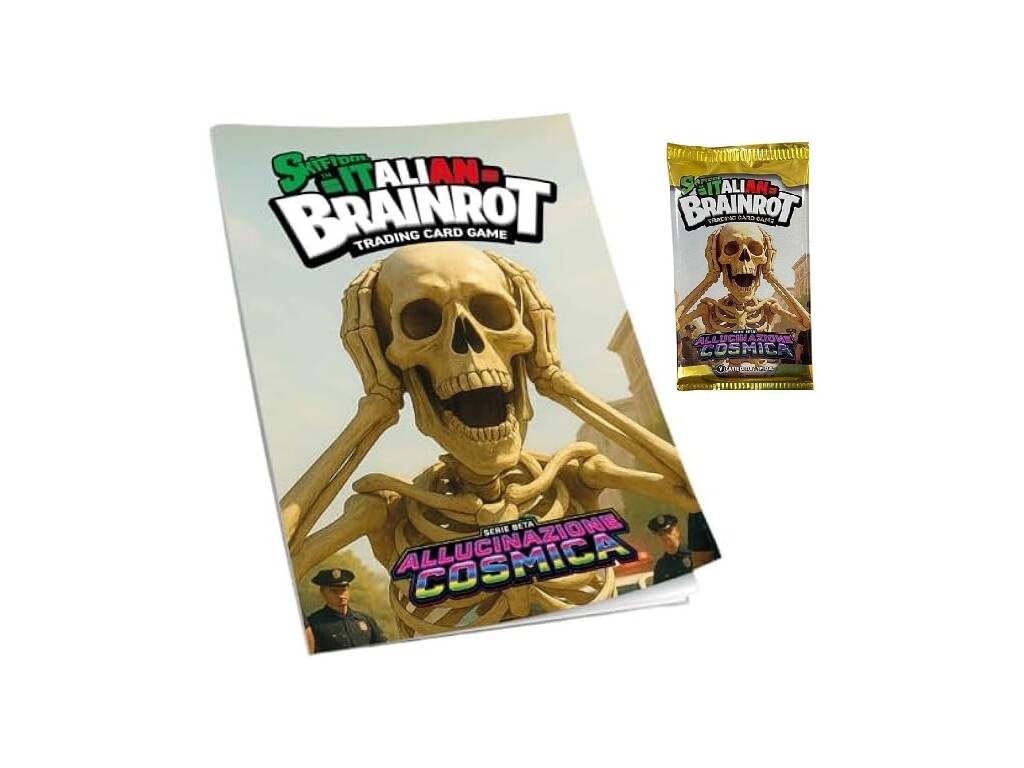 BrainRot Italien Hallucination Cosmique Pack Album avec Sachet