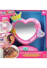 FunLockets Espejo Secreto con Brillos para el Pelo