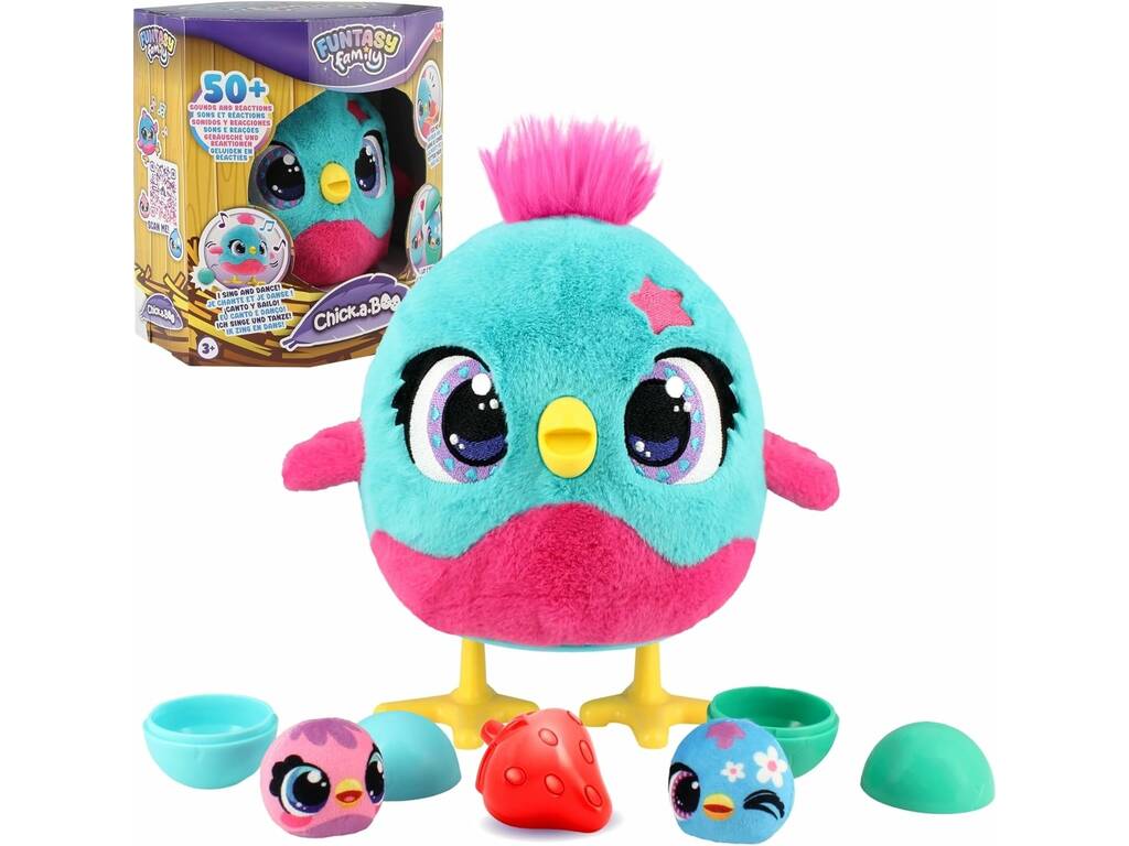Funtasy Family Chick A Boo avec sons et réactions