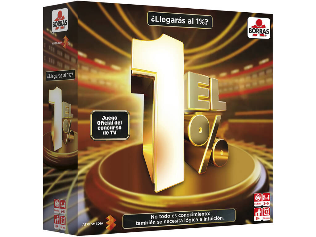 1 % Jeu officiel du concours télévisé