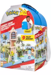 Pokémon Rucksack-Playset „Welt der Ruinen“ mit Pikachu-Figur