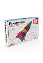 imagen Picasso Tiles Créations magnétiques Pack de 32 pièces