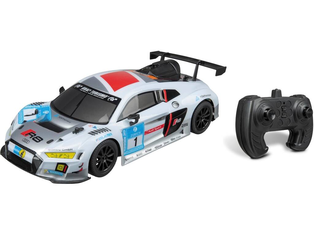 Voiture radiocommandée Audi R8 LMS 1:14 avec effet brouillard
