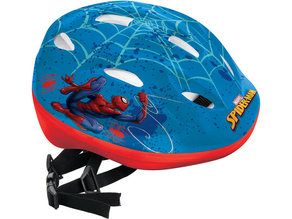 Marvel Spiderman Casco Infantil de Protección Talla 52-56