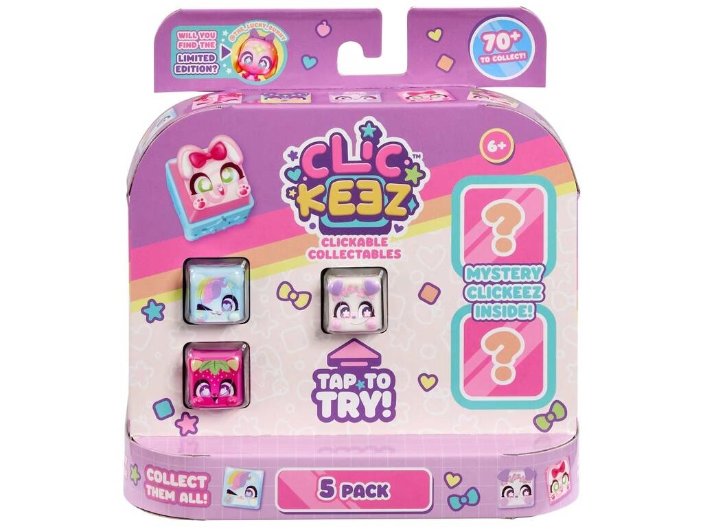 Clickeez Pack de 5 Teclas