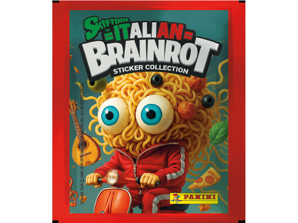 Italian Brainrot Sticker Collection Sachet avec 5 Images