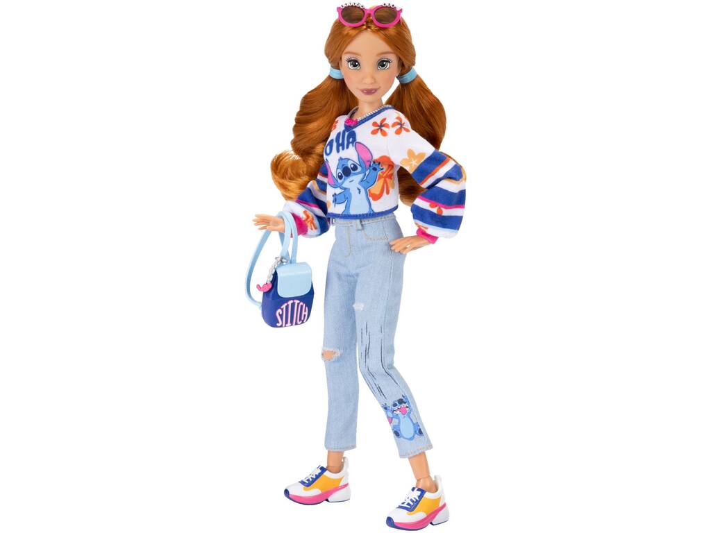 Disney Ily 4Ever Poupée Stitch Inspired de 29 cm avec 2 tenues de cow-boy