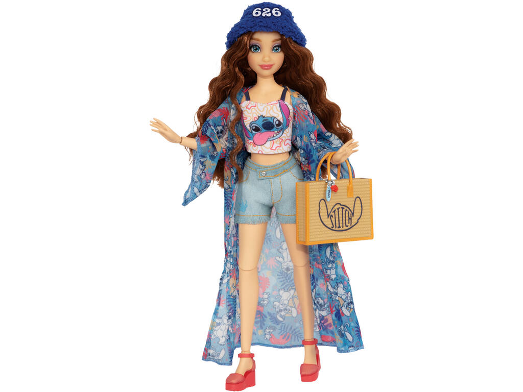 Disney Ily 4Ever Poupée Stitch Inspired de 29 cm avec 2 tenues d'été