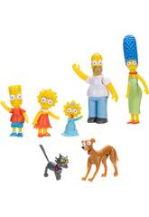 imagen The Simpsons Multipack La Familia con 7 Figuras