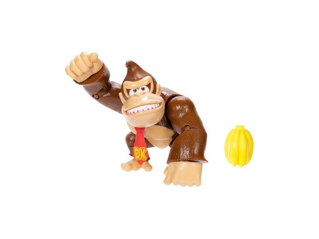Donkey Kong Figurine Donkey Kong de 12 cm avec bananes