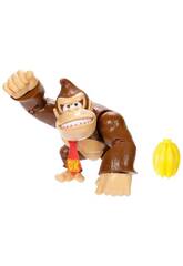 Donkey Kong Figura de Ação Donkey Kong 12 cm com Bananas