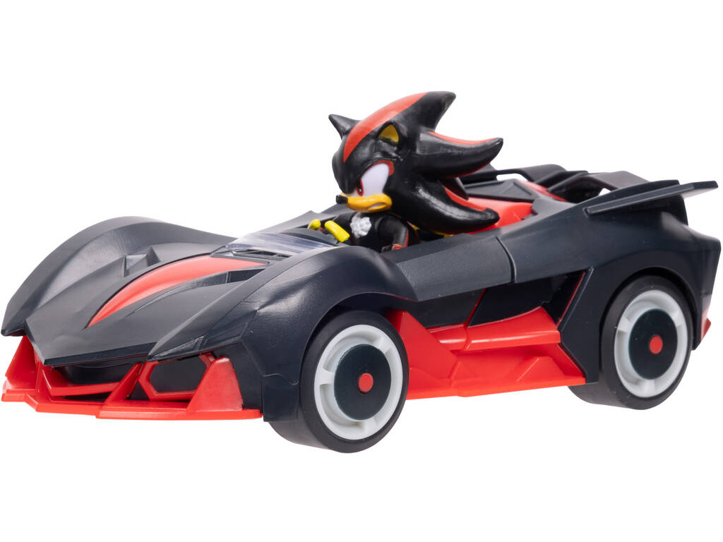 Sonic The Hedgehog Figura Shadow con Vehículo Dark Reaper de 16 cm