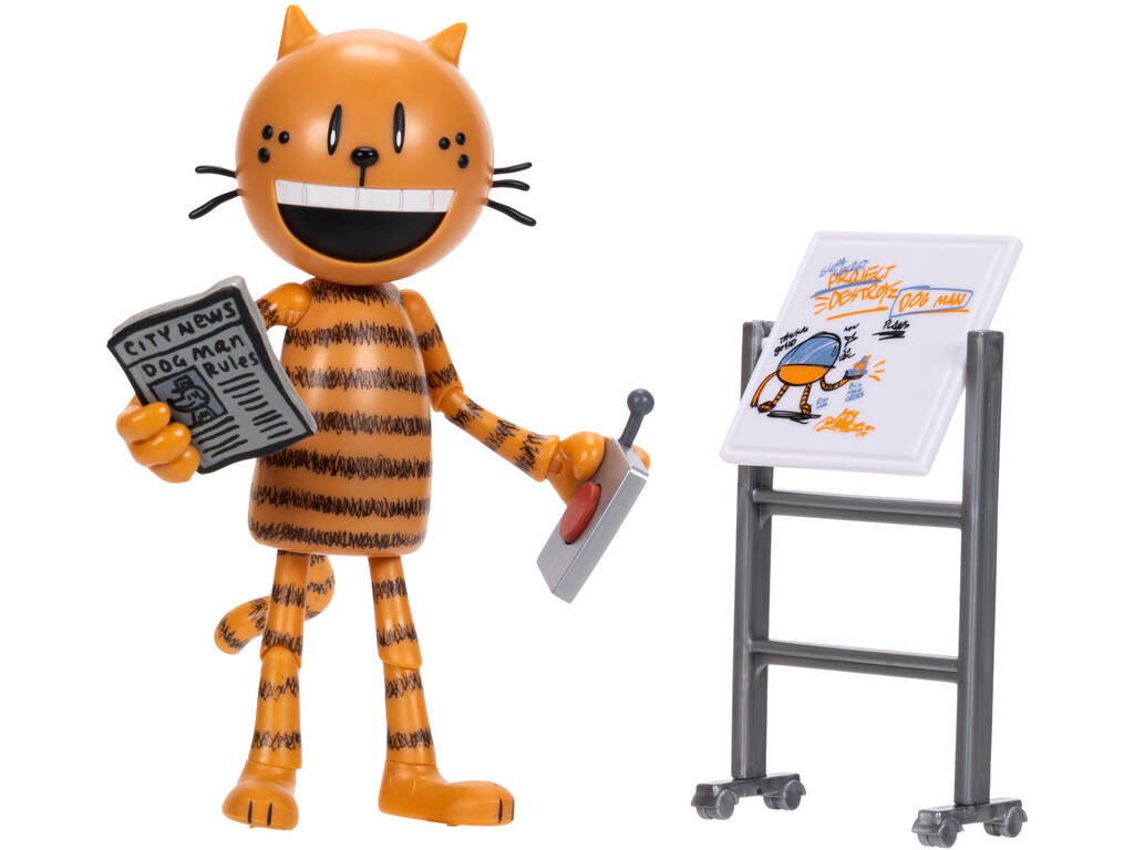 Dog Man Figurine Petey de 14 cm avec accessoires