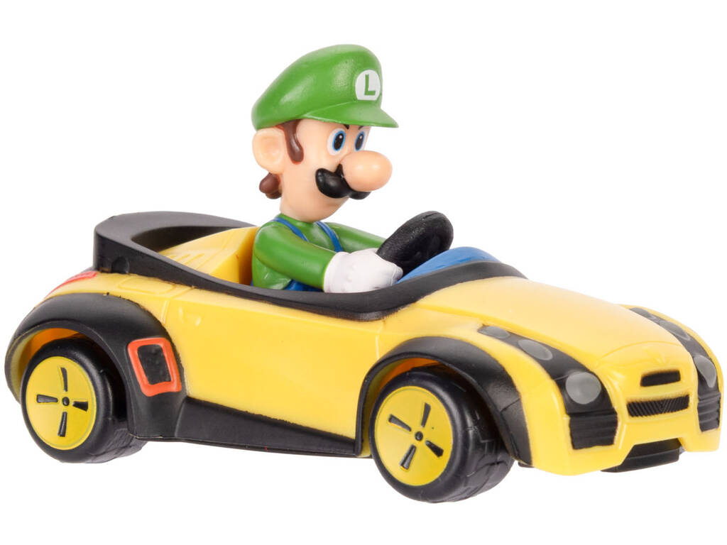 Mariokart Veículo Desportivo Sport-Coupe de 7,5 cm com Luigi