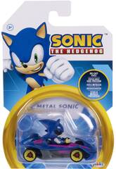 imagen Sonic The Hedgehog Véhicule métallique Metal Sonic de 6 cm